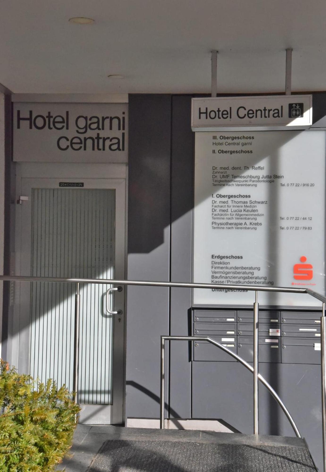 Hotel Central Garni Triberg im Schwarzwald Eksteriør billede